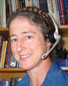 Mandy's life coaching is available by phone